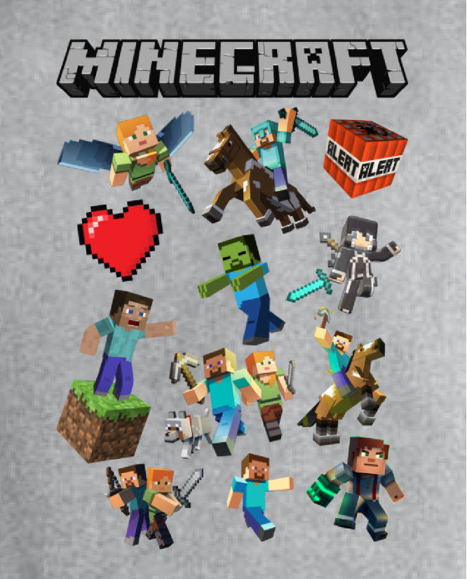 Minecraft džemperis character and skins